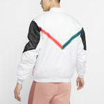 Air Jordan WINGS MA-1 Casual Sports Colorblock Stand Collar Jacket White CD5458-100