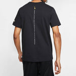 Nike Giannis Swoosh Freak Logo T-Shirt 'Black Red' CW4757-010