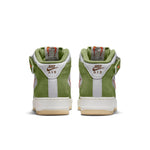 Nike Air Force 1 Mid QS 'Olive Green Total Orange' DQ3505-100