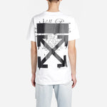 Off-White Dripping Arrows Short Sleeve Slim OMAA027R201850050110