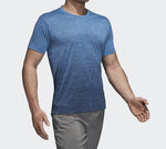 adidas FreeLift gradi Gradient Training Sports Short Sleeve Navy Blue CX0218