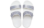 Crocs Classic Casual Fashion Unisex Silver Slippers 207769-90H
