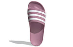 (WMNS) adidas Adilette Aqua Slide 'Cherry Metallic White' FY8107