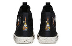 (WMNS) ANTA x Snoopy High Top 'Black' 922138604-2