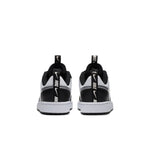(GS) Nike Court Borough Low 2 'Black White Silver' CT3964-100
