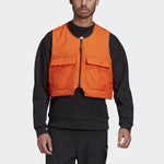 adidas Myshelter CR Stay Warm Detachable Reversible vest Sports Reflective mid-length hooded down Jacket Black FR9527