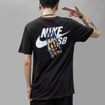 Nike SB Cat Scratch Casual Sports Breathable Short Sleeve Black 816369-010