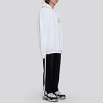 Balenciaga Unisex Logo Oversize Sweatshirt White 620973TIV459040