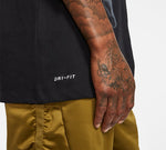 Air Jordan Basketball Printing Sports Short Sleeve Black AT8926-010