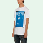 Off-White SS21 Pattern Printing Short Sleeve White OMAA027R21JER0020110