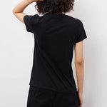 (WMNS) Vans Athleisure Casual Sports Short Sleeve Black VN0A3ZOYBLK
