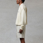 Fear of God Essentials FW20 Long Sleeve Polo Shirt 'Cream' FOG-FW20-365