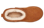 (WMNS) UGG Essential Mini Classic Fleece Lined Brown 1115030-CHE