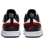 (PS) Nike Court Borough Low 2 'White Black Red' BQ5451-110