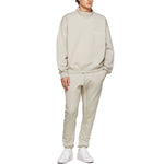 Fear of God Essentials SS22 Relaxed Mockneck Wheat FOG-SS22-251