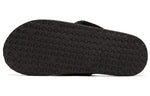 (WMNS) PUMA Fluff Flip Slide 'Black Team Gold' 384938-01