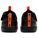 (TD) Nike Court Borough Low 2 SE 'Black Total Orange' CT3963-001