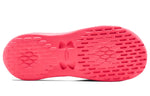 (WMNS) Under Armour Playmaker Fixed Strap Slide 'Black Pink' 3000063-001