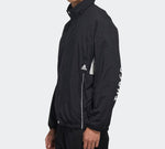 adidas Zipper Stand Collar Woven Jacket Black FM5455