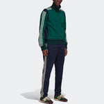 adidas x Wales Bonner Stripe logo Sports Jacket 'Green' GL5184