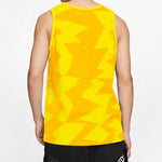 Air Jordan Printed Poolside Printing Basketball Sports Vest Yellow CJ6231-728