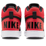 (GS) Nike Court Borough Mid Sneakers Black/Red 839977-002