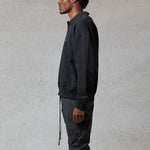 Fear of God Essentials FW20 Long Sleeve Polo Shirt 'Black' FOG-FW20-362