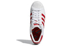 adidas Superstar 'Velcro Patches - White Scarlet' FY3117