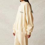 Fear of God Essentials SS21 Pull-Over Mockneck Buttercream FOG-SS21-555