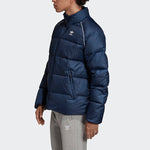 adidas originals Adicol Jacket 1 Stay Warm Solid Color raglan sleeve Stand Collar Down Jacket Navy Blue ED5838