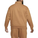 Nike Solo Swoosh 1/4-zip sweatshirt 'Orange Brown' DQ5210-270