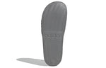 adidas Adilette Shower Slides Cozy Wear-Resistant Unisex Grey Slippers 'Grey White' GY1891