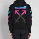 Off-White AW18 Hooded Pullover Unisex Black OMBB037F181920051088