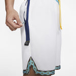 Nike DNA Contrast Color Stitching Basketball Sports Shorts White BV9447-101