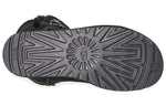 (WMNS) UGG Azalea Charm Snow Boots Black 1103129-BLK