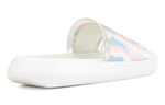 (WMNS) UGG Slide Cali Collage Slipper Rainbow Blue 1120001-PSTR
