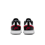 (GS) Nike Court Borough Low 2 'Summit White University Red' BQ5448-110