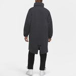 Men's Air Jordan Hooded Long Black Jacket CK8909-045