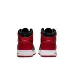 (GS) Air Jordan 1 Mid SS 'Black + Red = Bred' DM9650-001