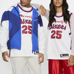 Nike NBA Retro limited Jersey SW Fan Edition Philadelphia 76ers Simmons 2 No. 5 White AV4509-102