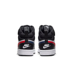 (GS) Nike Court Borough Mid 2 'White Black University Red' DO5889-161