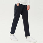 FILA Straight Casual Pants Stay Warm Sports Knit Long Pants Blue F11M118617F-NV