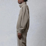 Fear of God Essentials FW20 Half Zip Sweatshirt 'Taupe' FOG-FW20-209