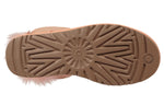 (WMNS) UGG Fluff Bow Mini Fleece Lined Pink Red 1094967-SNTN