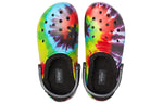 Crocs Classic Tie Dye Stay Warm Cozy Crocs Sports Slippers Unisex Purple Red 206341-988