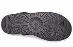 (WMNS) UGG Classic Mini UGG Rubber Logo 'Black' 1108231-BLK