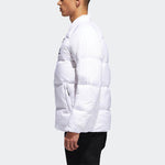 adidas originals Baseball Collar Casual Sports Stay Warm Down Jacket White BR4799