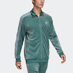 Men's adidas originals Solid Color Zipper Stand Collar Casual Sports Jacket DV1625