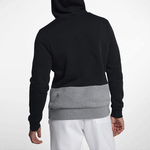 Men's Air Jordan Logo Printing Colorblock Fleece Lined Black 942776-010