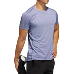 adidas Reflective Running Sports Short Sleeve Blue FM5806